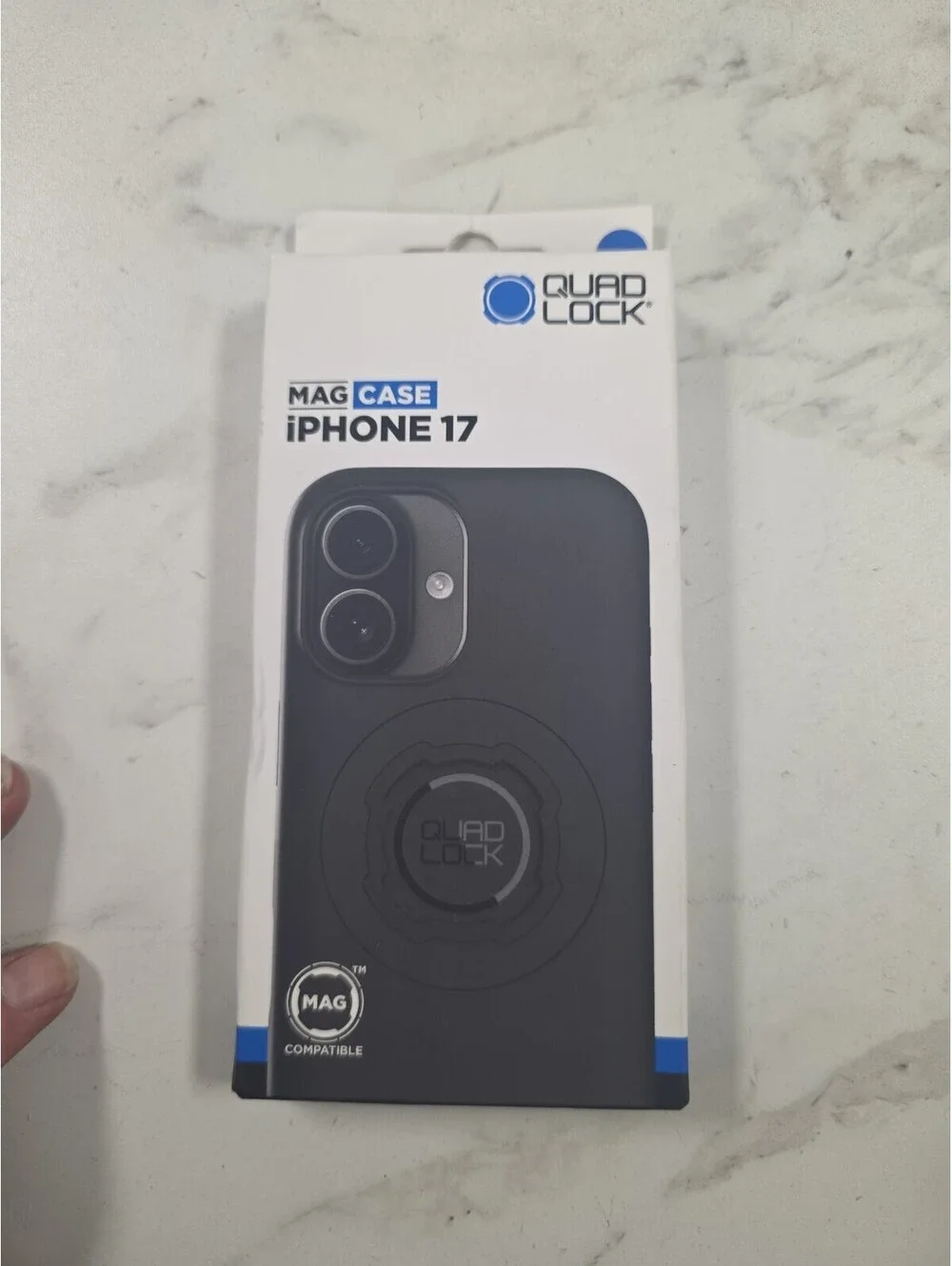 Quad Lock iPhone 17 MAG Case, Black